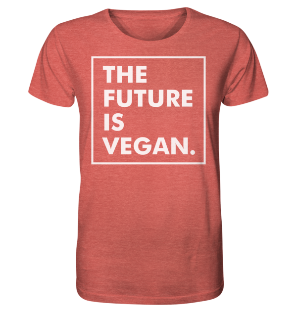 the future - Organic Shirt (meliert) – Bild 8