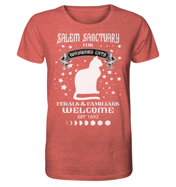 Salem Sanctuary - Organic Shirt (meliert) – Bild 9