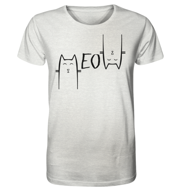 MEOW - Organic Shirt (meliert)