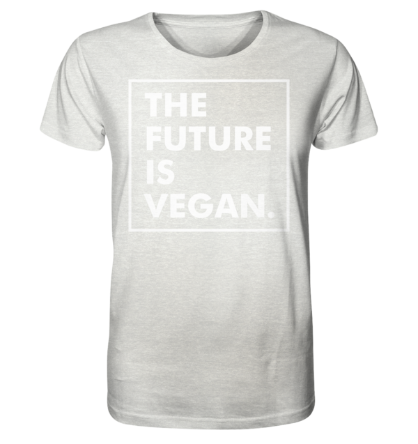 the future - Organic Shirt (meliert)