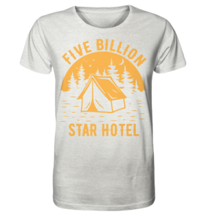 Five Billion Star Hotel - Organic Shirt (meliert)