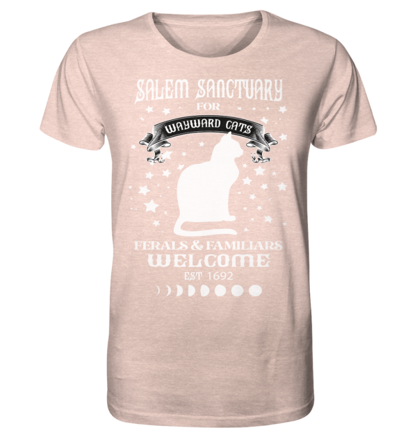 Salem Sanctuary - Organic Shirt (meliert) – Bild 2