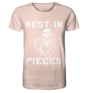 REST IN PIECES - Organic Shirt (meliert)